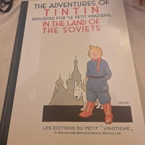HB book, The Adventures of Tintin in the Land of the Soviets by Herge, 2003
